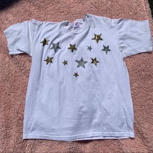 Vintage celestial stars t shirt